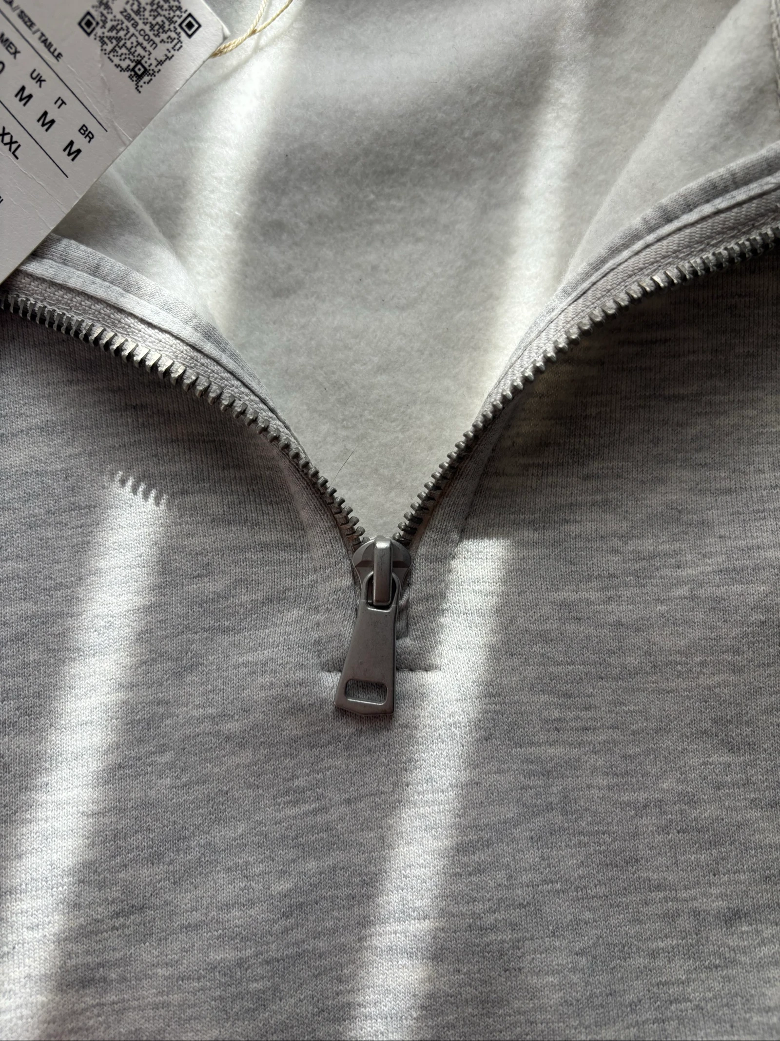 Sweat Half Zip Zara maat M – photo 4